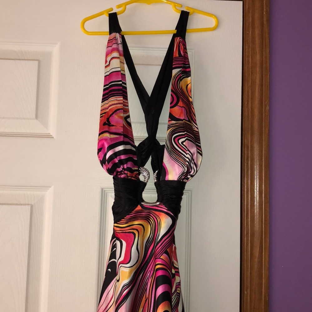 Multi-colored Formal dress